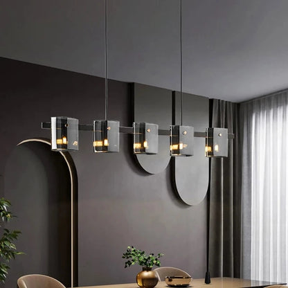 Lustre en verre designer nordique