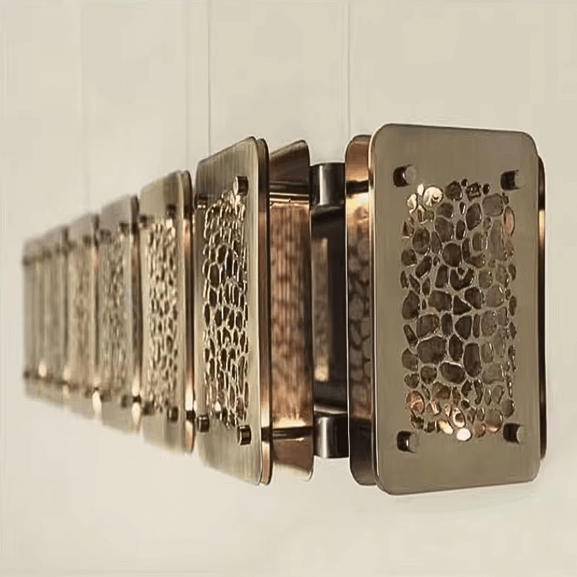 Lustre fer forgé moderne