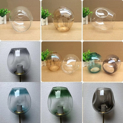 Lustre globes en verre