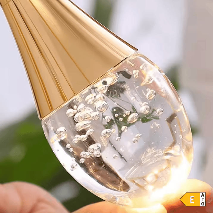 Lustre goutte d'eau cristal