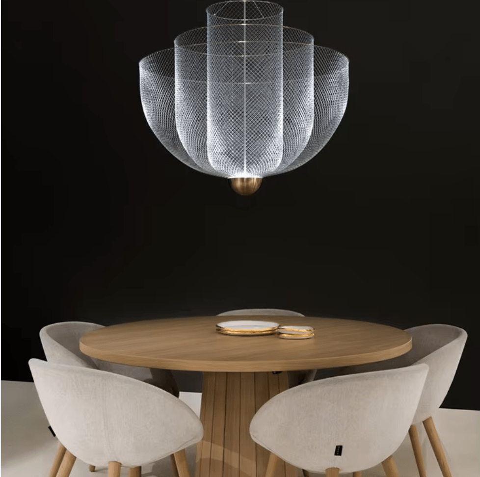 Lustre metal design