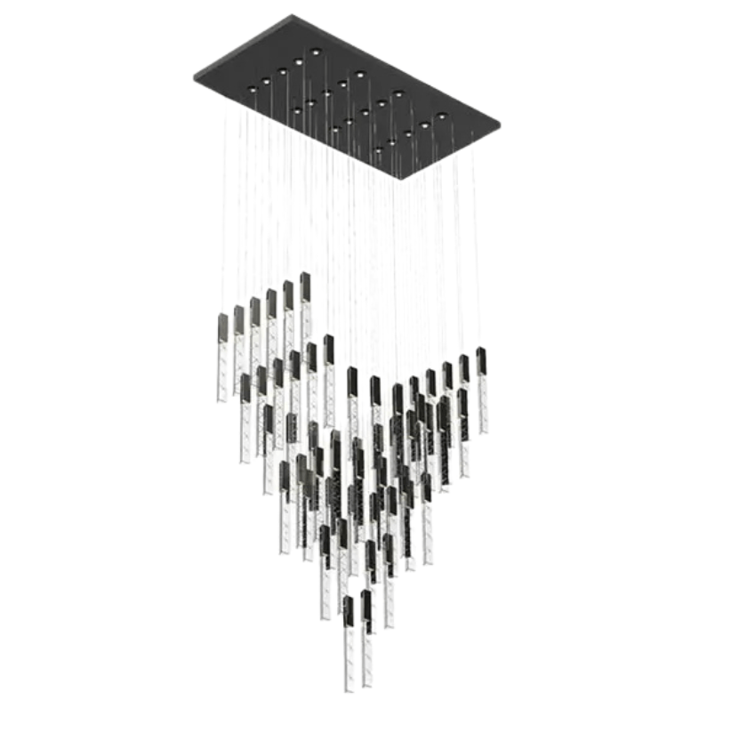 Lustre moderne pour plafond haut