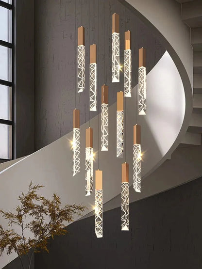 Lustre moderne pour plafond haut