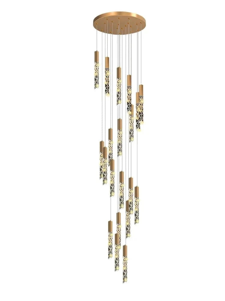 Lustre moderne pour plafond haut