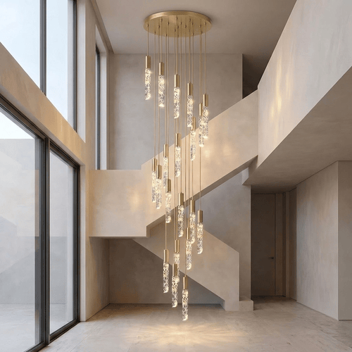 Lustre moderne pour plafond haut