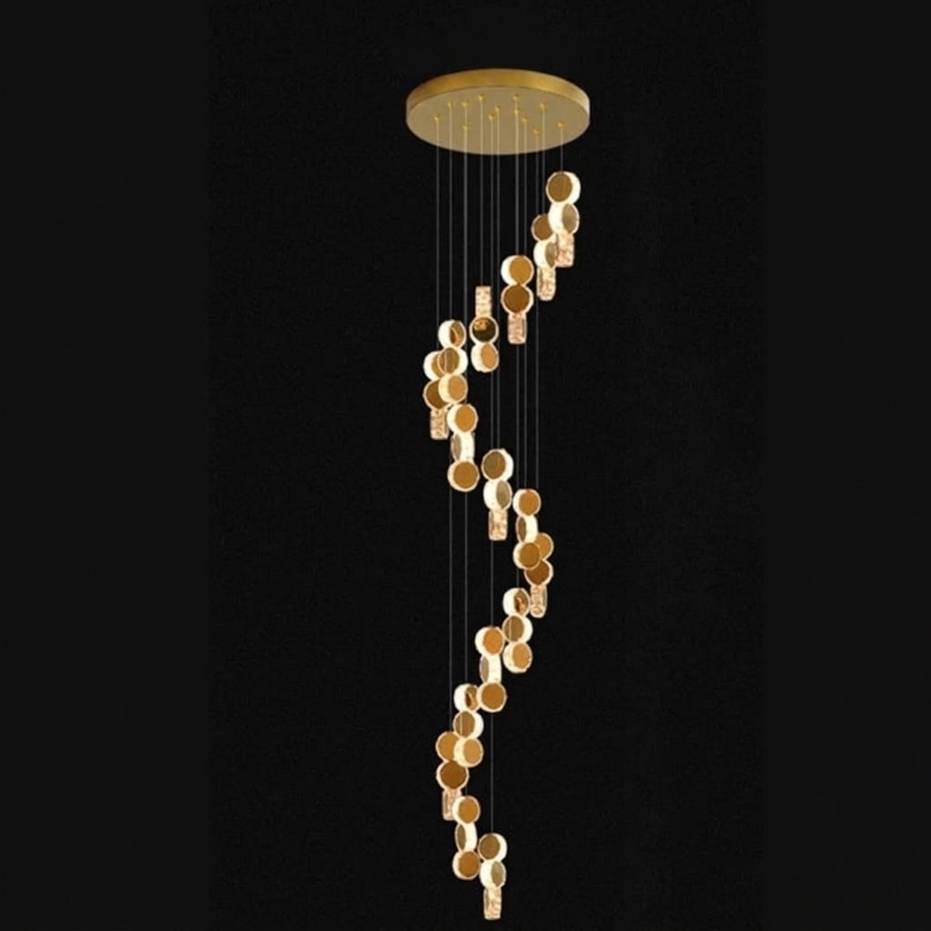 Lustre plafond haut | Jupiter 16 / DIMMABLE AVEC TÉLÉCOMMANDE ET APPLICATION MOBILE