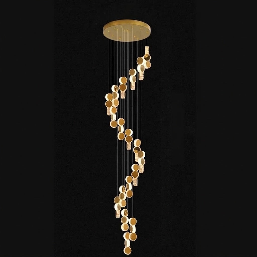 Lustre plafond haut | Jupiter 18 / DIMMABLE AVEC TÉLÉCOMMANDE ET APPLICATION MOBILE