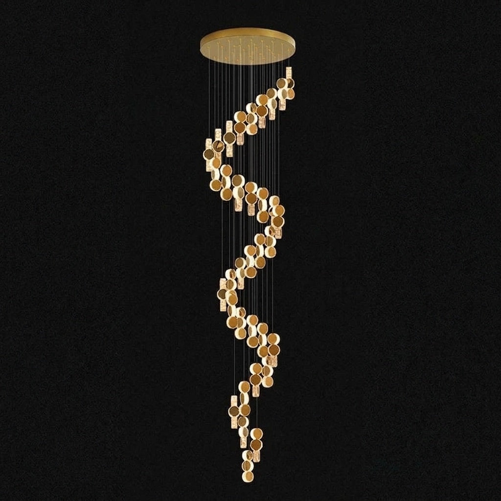 Lustre plafond haut | Jupiter 38 / DIMMABLE AVEC TÉLÉCOMMANDE ET APPLICATION MOBILE