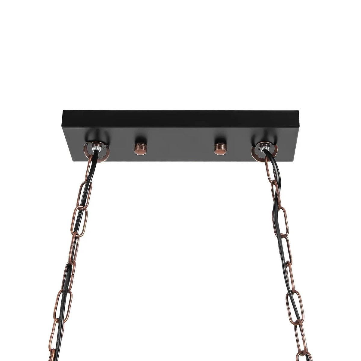 Brown / GERMANY Lustre rétro-industriel 2 têtes