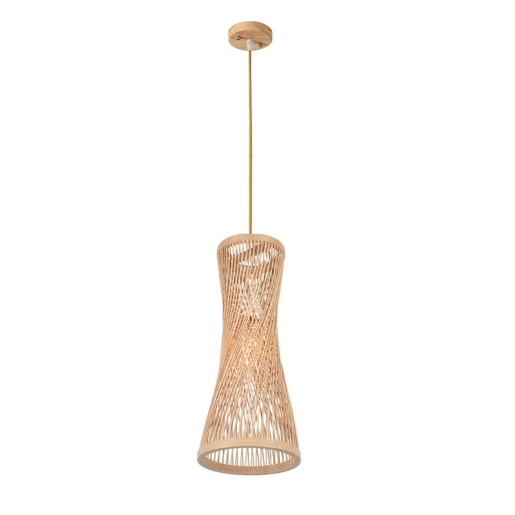 lustre rotin atmosphera Bois