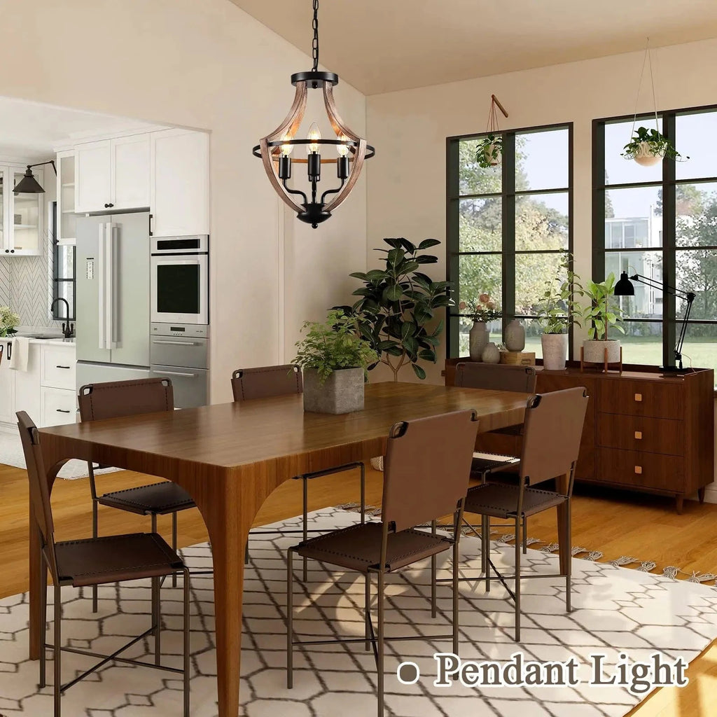 CHINA Lustre rustique salle à manger