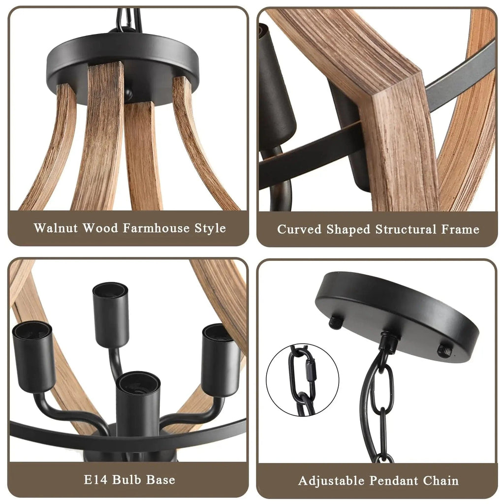 CHINA Lustre rustique salle à manger