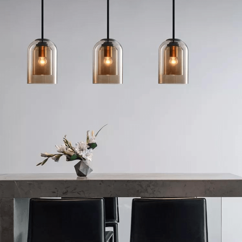 Lustre style industrielle