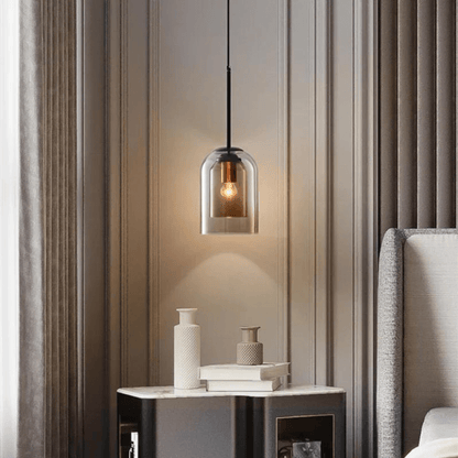 Lustre style industrielle