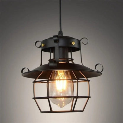 Lustre style industrielle