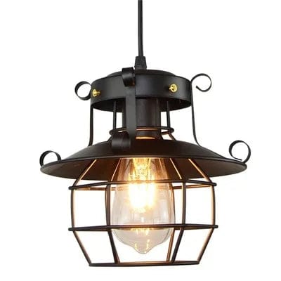 Lustre style industrielle