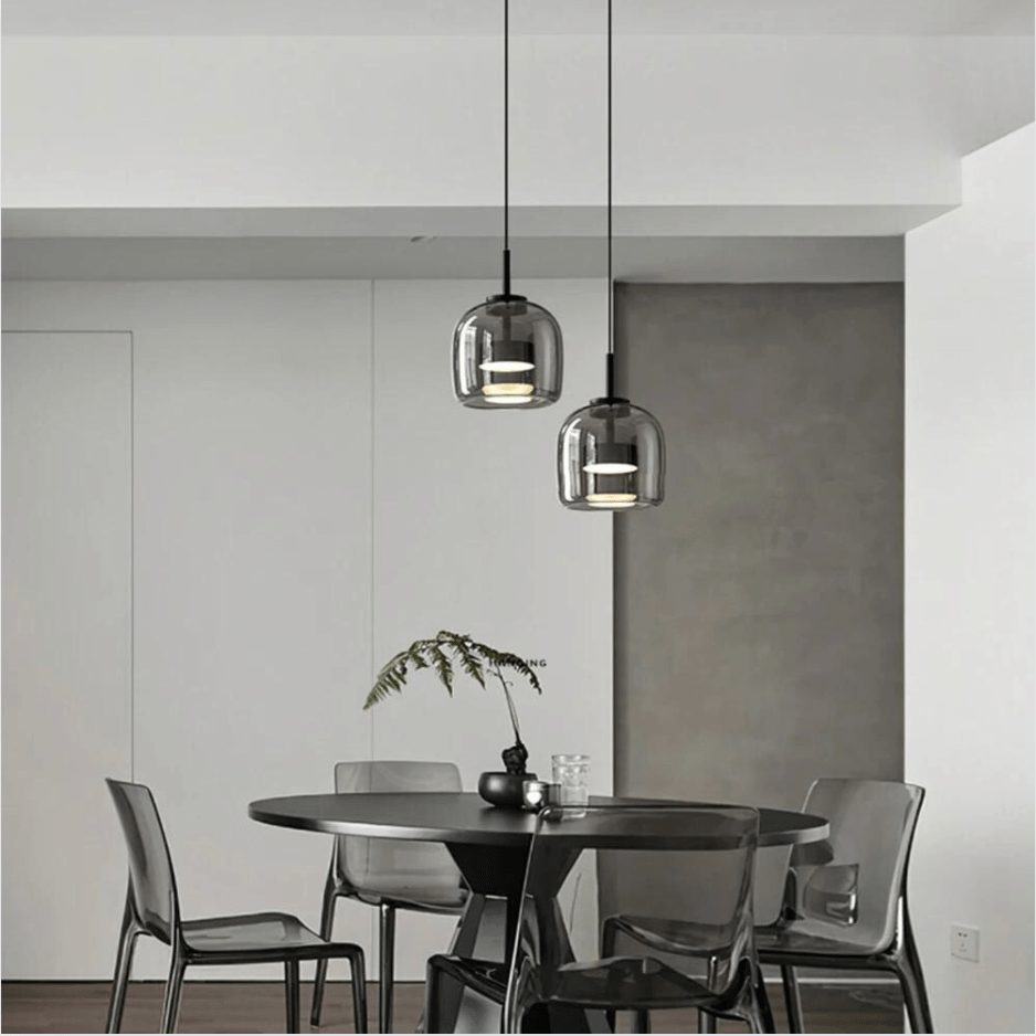 Lustres design en verre