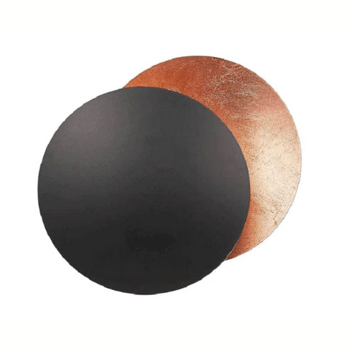 NOIR-BRONZE Applique murale eclipse