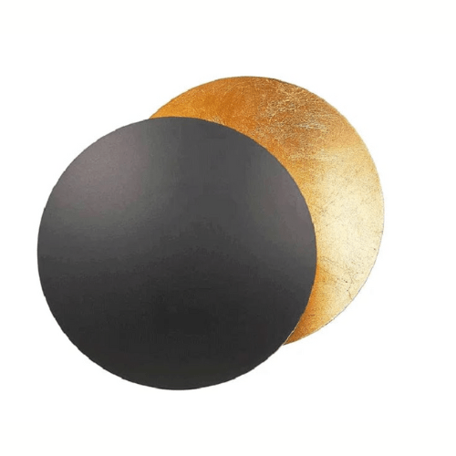 NOIR-DORÉ Applique murale eclipse