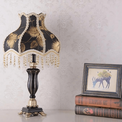 NOIR Lampe retro vintage