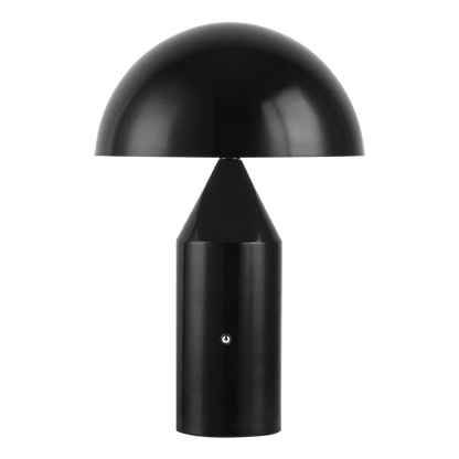 NOIR / USB-C lampe champignon design italien