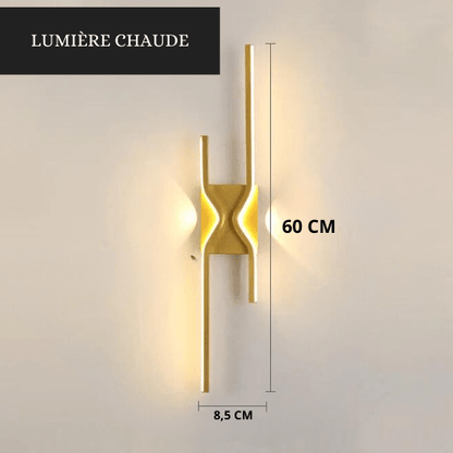 OR / LUMIÈRE CHAUDE Applique murale led interieur