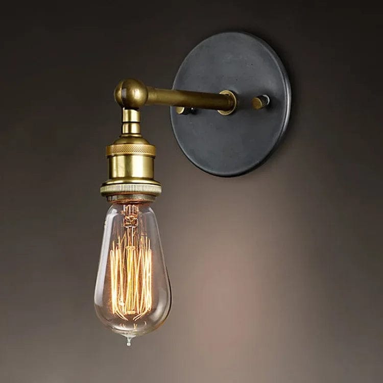 PAS D'AMPOULE Applique murale ampoule vintage