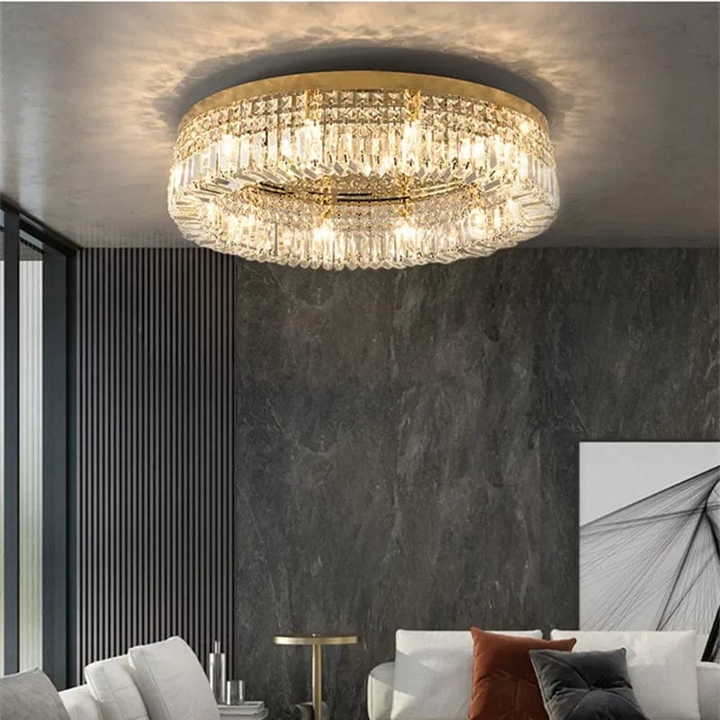 Plafonnier cristal led