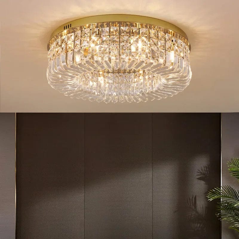 Plafonnier cristal led