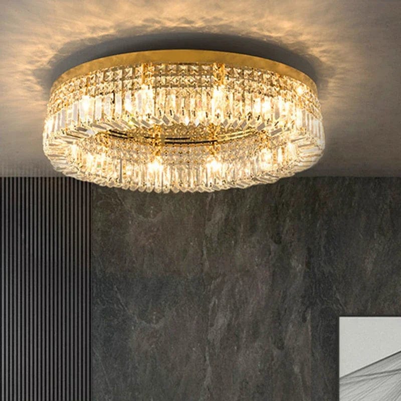 Plafonnier cristal led