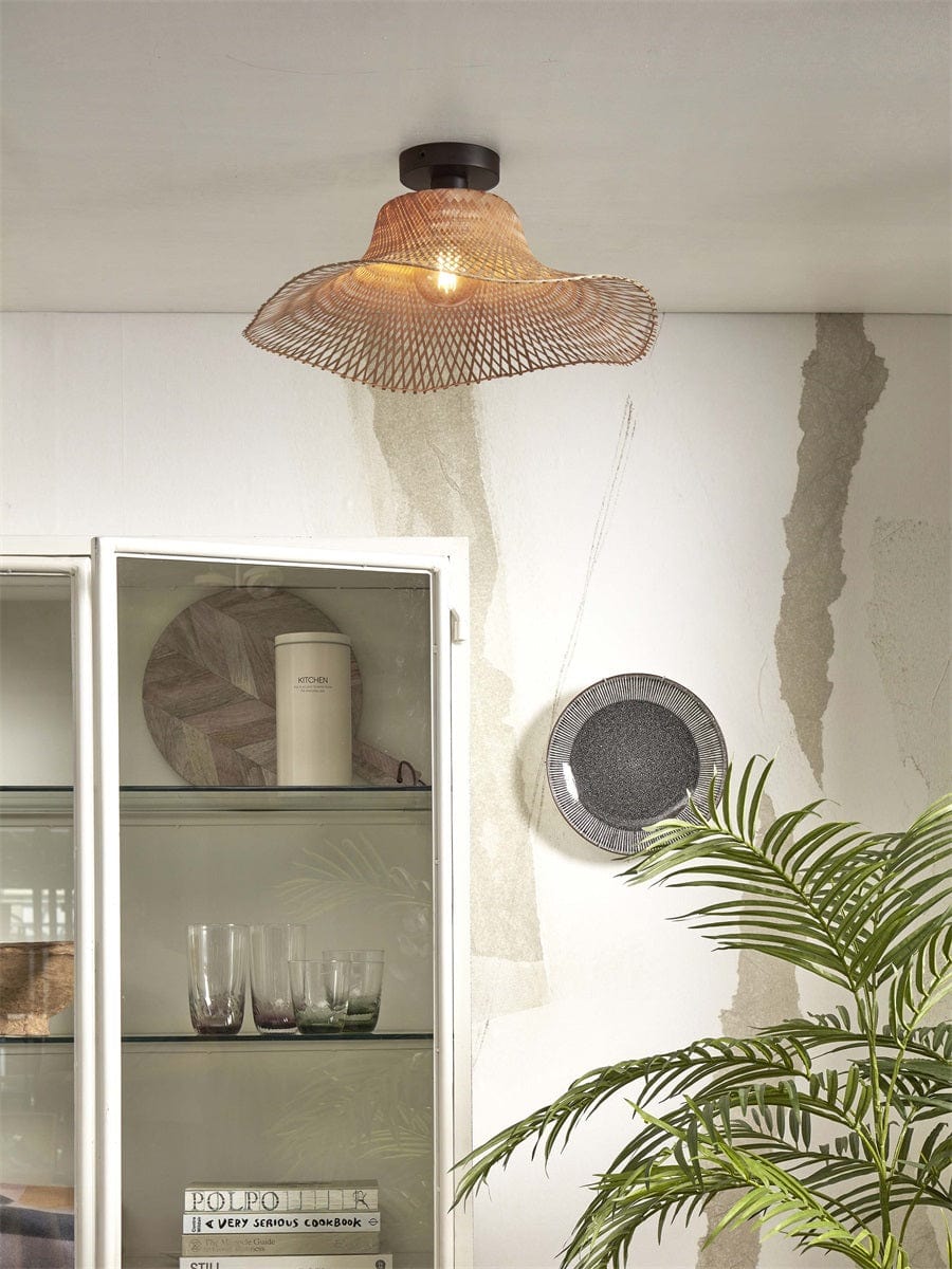 Plafonnier Ibiza Wavy S Naturel de Good & Mojo