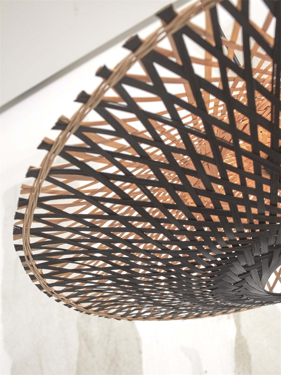 Plafonnier Kalimantan Black et Nature de Good & Mojo