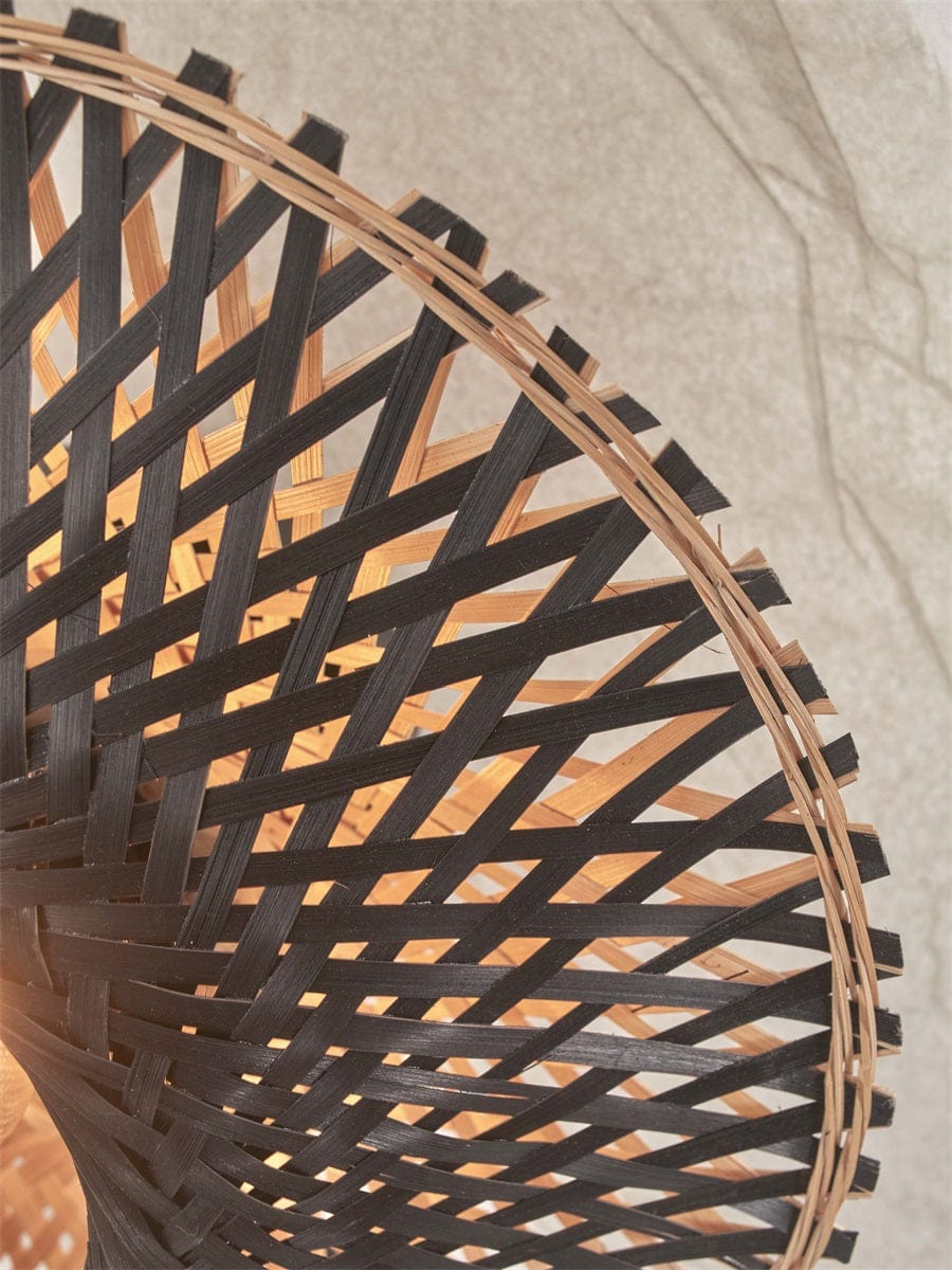 Plafonnier Kalimantan Black et Nature de Good & Mojo