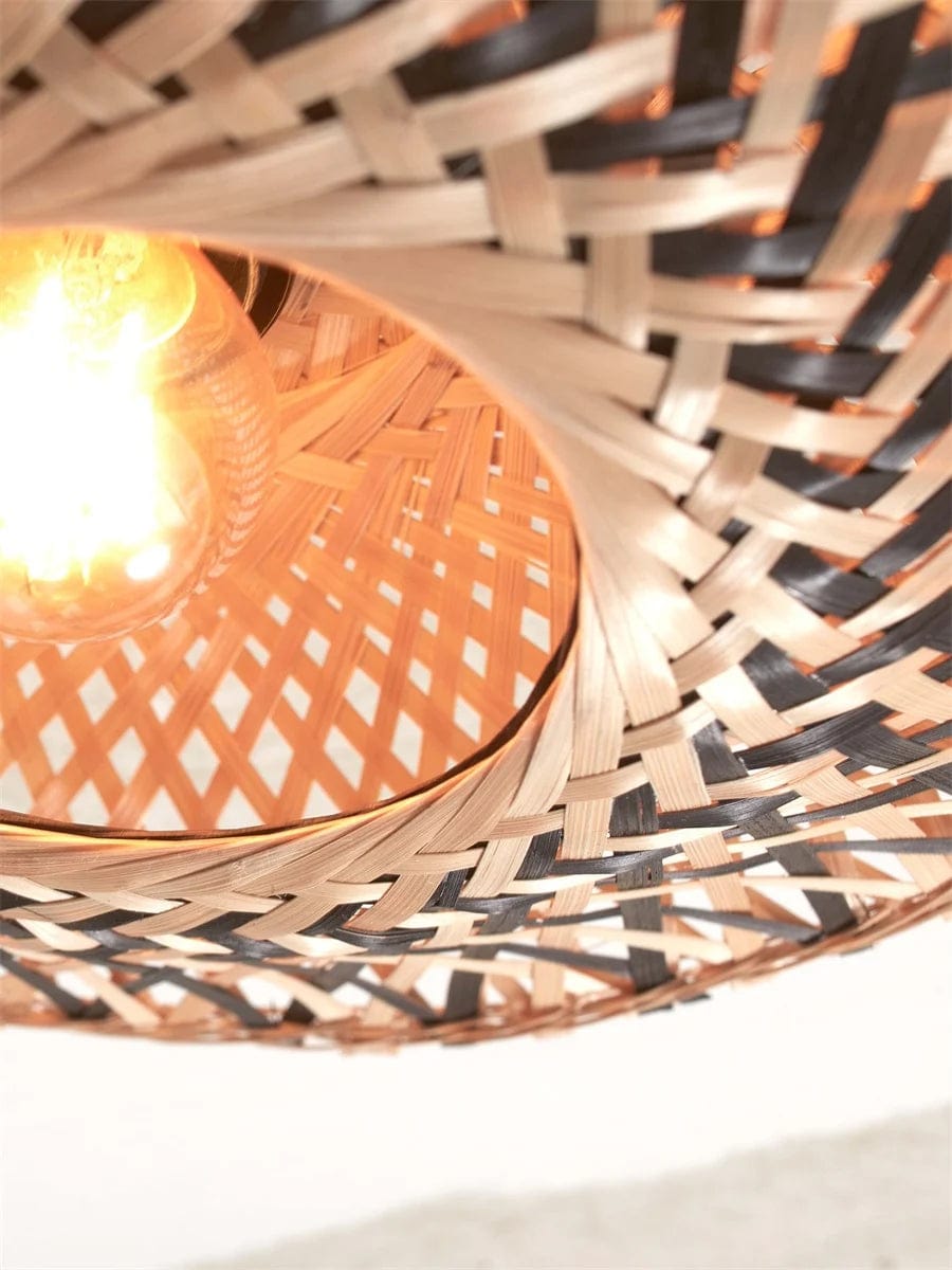 Plafonnier "Kalimantan XS 30cm, Bl./Nat." de Good & Mojo