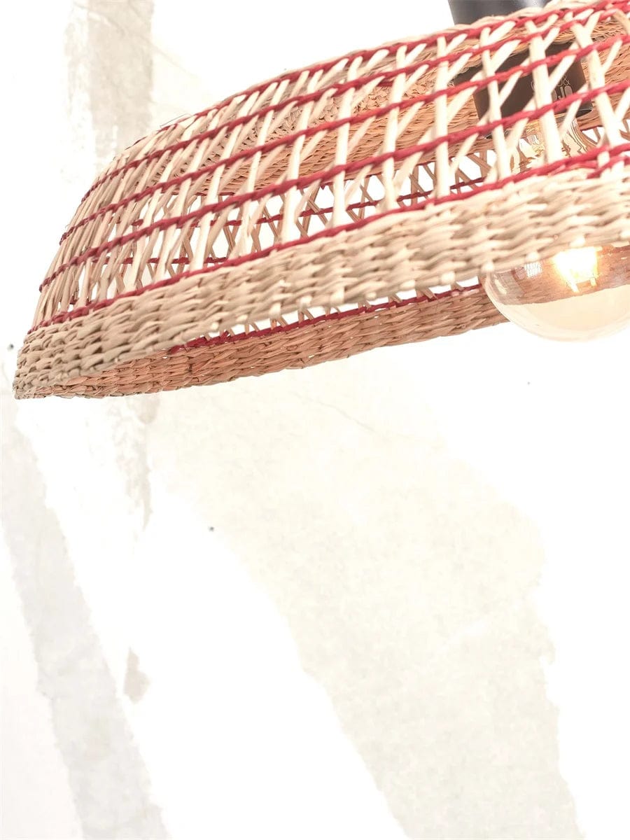 Plafonnier "Pantanal, Nat/Red" de Good & Mojo