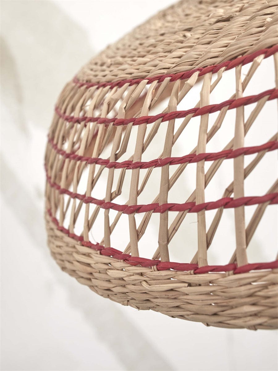 Plafonnier "Pantanal, Nat/Red" de Good & Mojo