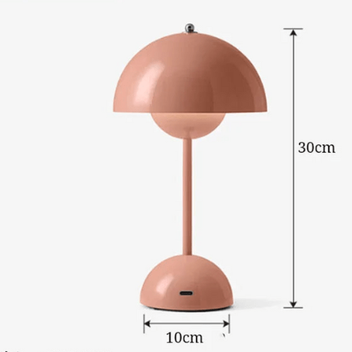 ROSE Lampe champignon sans fil