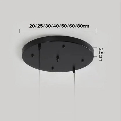 Socle pour suspension multiple