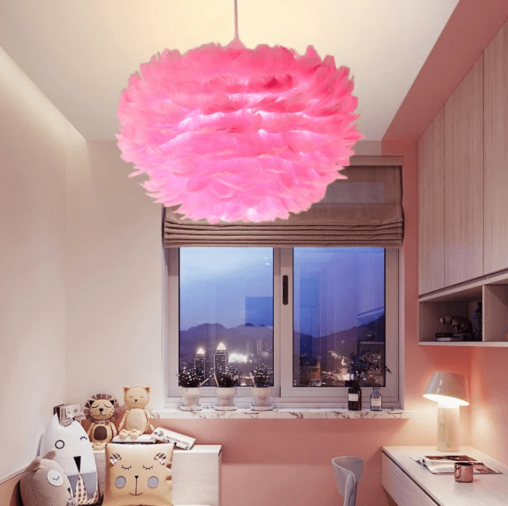 Suspension à plumes