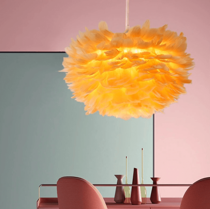 Suspension à plumes