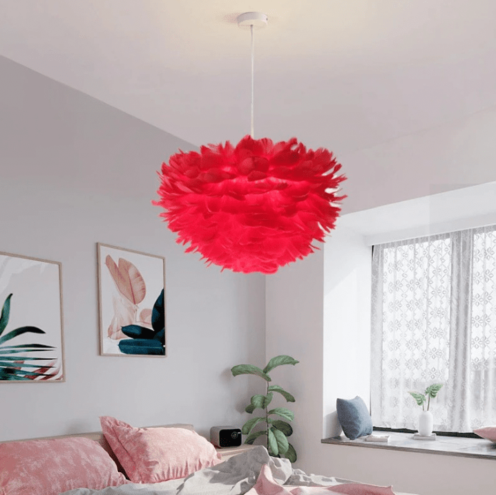 Suspension à plumes