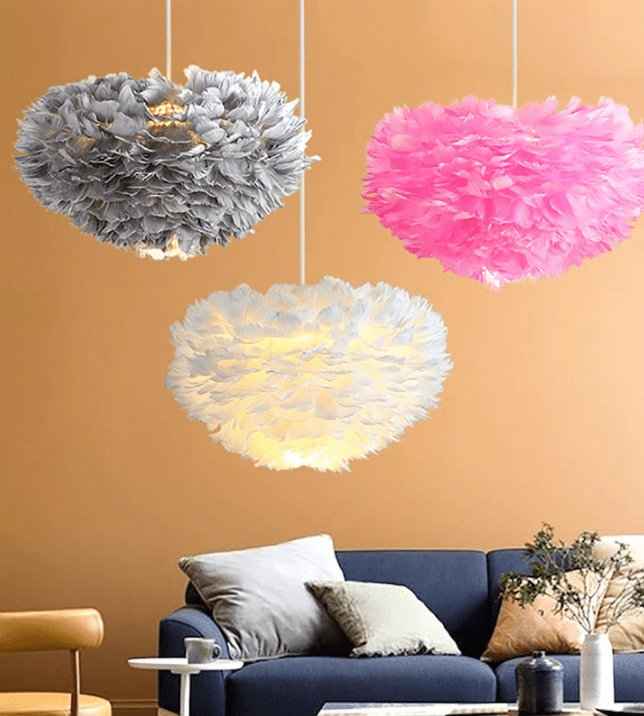 Suspension à plumes