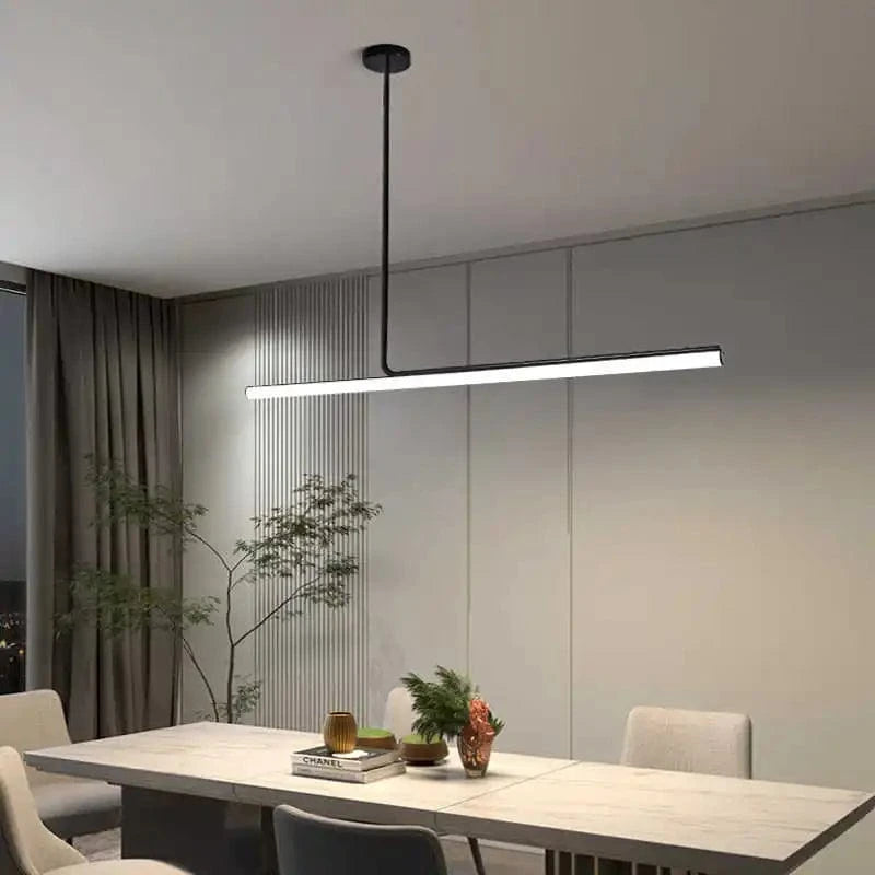 Suspension barre led ultra minimalisme