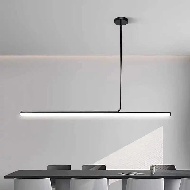 Suspension barre led ultra minimalisme