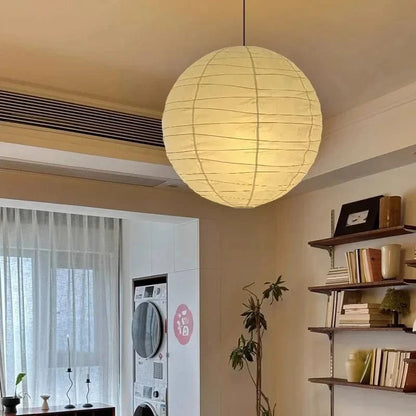 Suspension boule japonaise en papier de riz