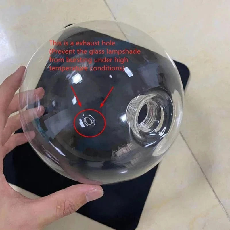 Suspension bulles de verre