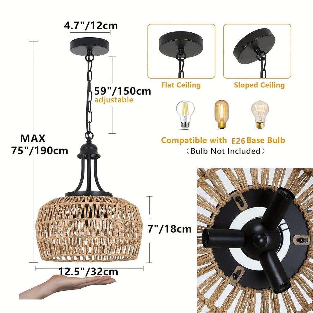 Suspension campagne chic