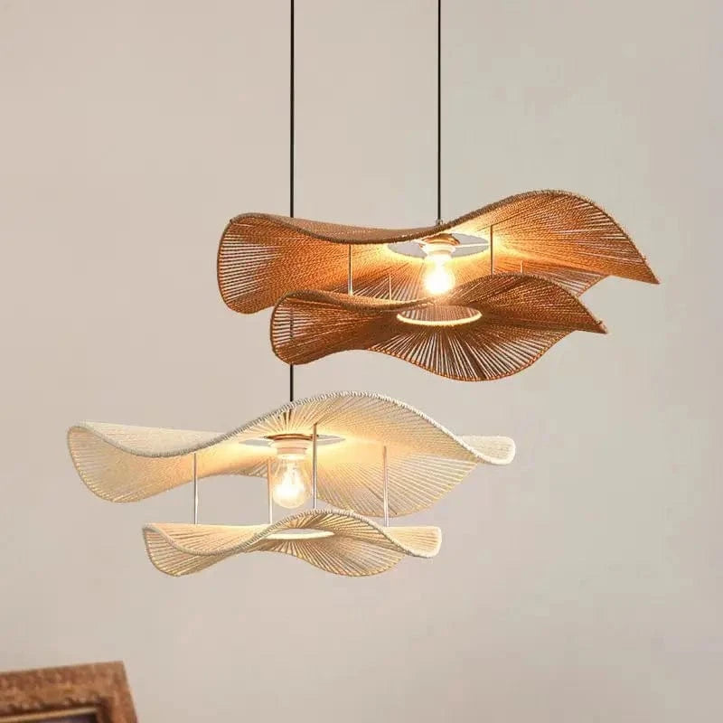 Suspension en corde à deux niveaux