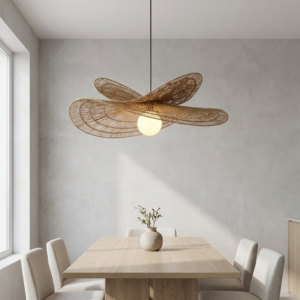 Suspension en corde de chanvre A-D100CM