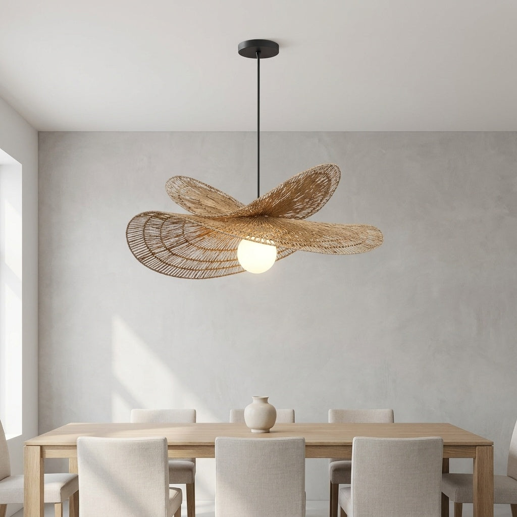 Suspension en corde de chanvre A-D60CM